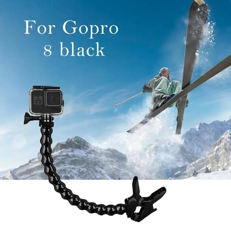 Водонепроницаемый чехол с зажимом 19 секций для Gopro Hero 8 Black