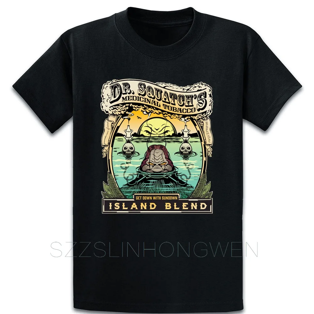 Dr Squatchs Island Blend T Shirt Famous Print Basic Trend Formal Euro Size Over S-5XL Cotton Spring |