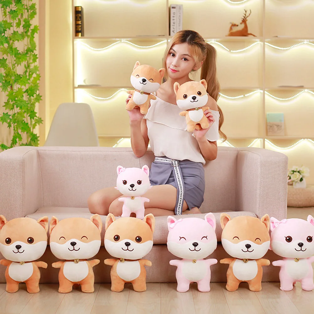 

Cute Cartoon Dog Pillow Plush Toy Lovely Dog Couples Doll Valentines Gift for Girl Child Christmas Birthday Gift