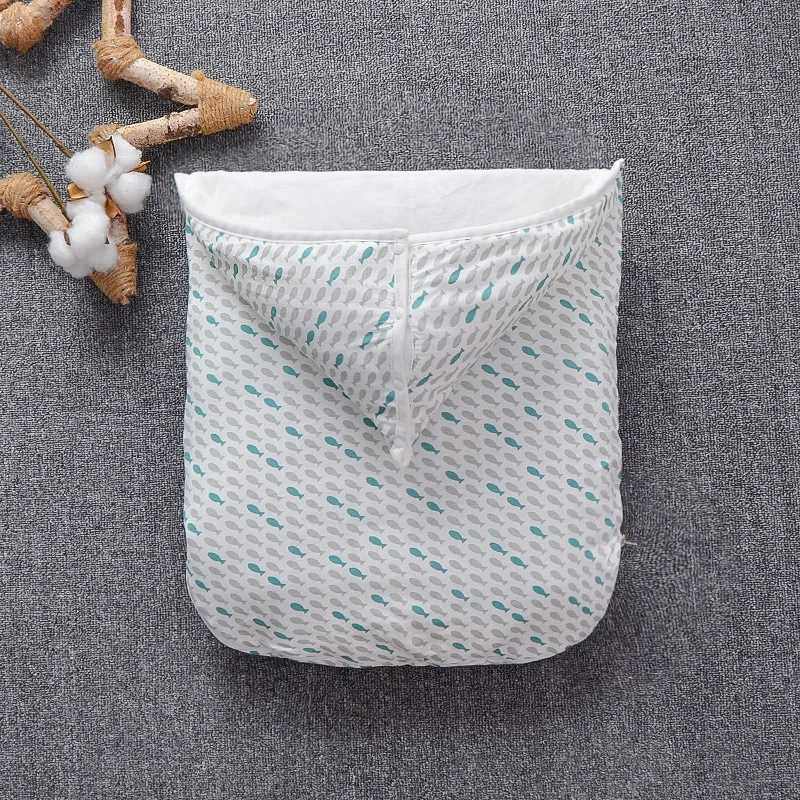 Autumn Envelope for Newborn Baby Sleeping Bags Winter Warm Infant Stroller Sleep Sack Cable Knitted Toddler Outdoor Swaddle Wrap