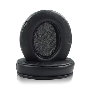 

2 Pcs Replacement Ear Pads Cushion Earmuffs Earpads for Raze Kraken X USB7.1 Soft Foam Protein Leather Gaming Headphone X6HB