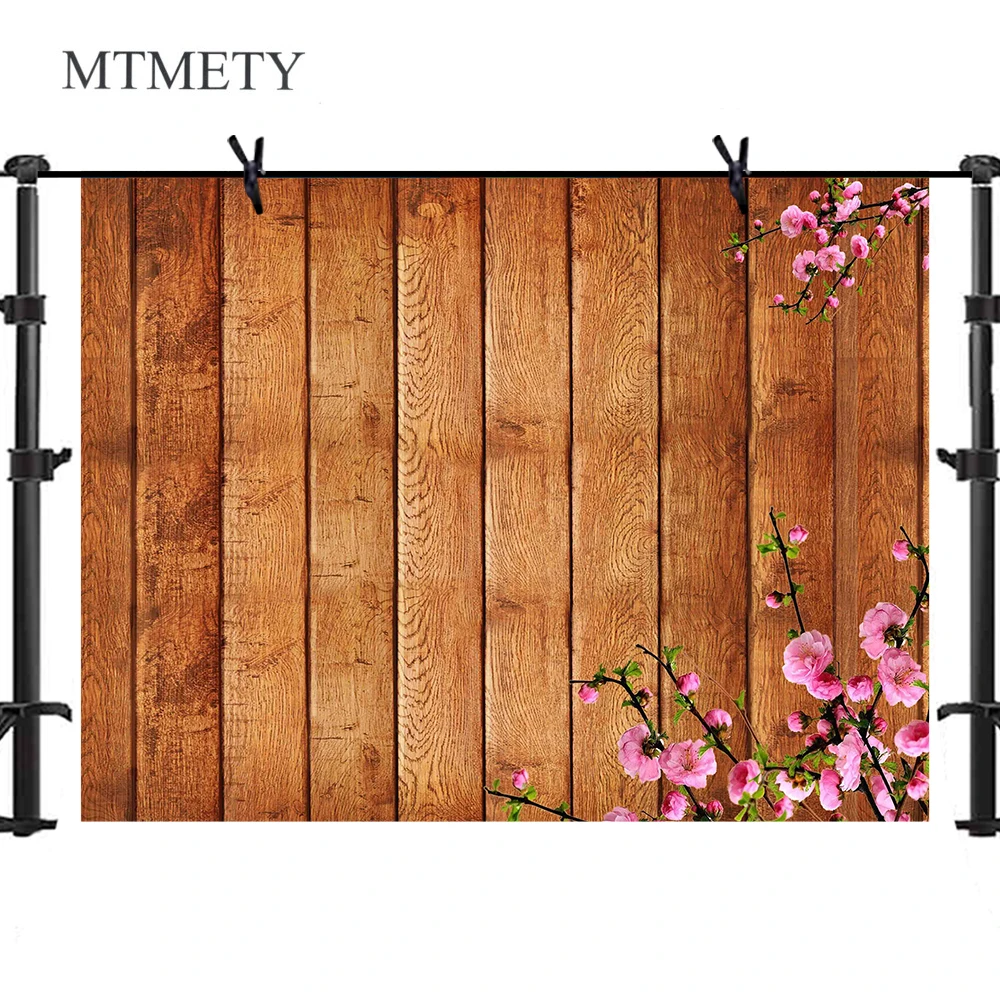 MTMETY деревянный пол фон новорожденный ребенок портрет фотографии фоны ребенок Weding вечерние украшения