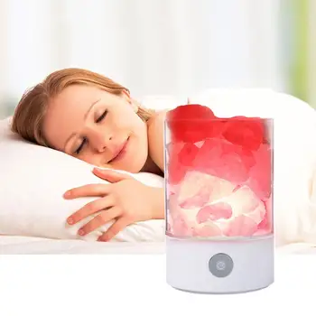 

Table Salt Light DC 5V USB Input Air Purifier Lamp Decoration Bedroom Bedside Romantic Desk Night Light Christmas Gifts