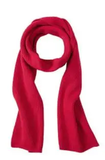 3 color xiaomi wild knit scarf for men and women to stay away from static electricity simple winter cold scarf high quality - Цвет: Красный