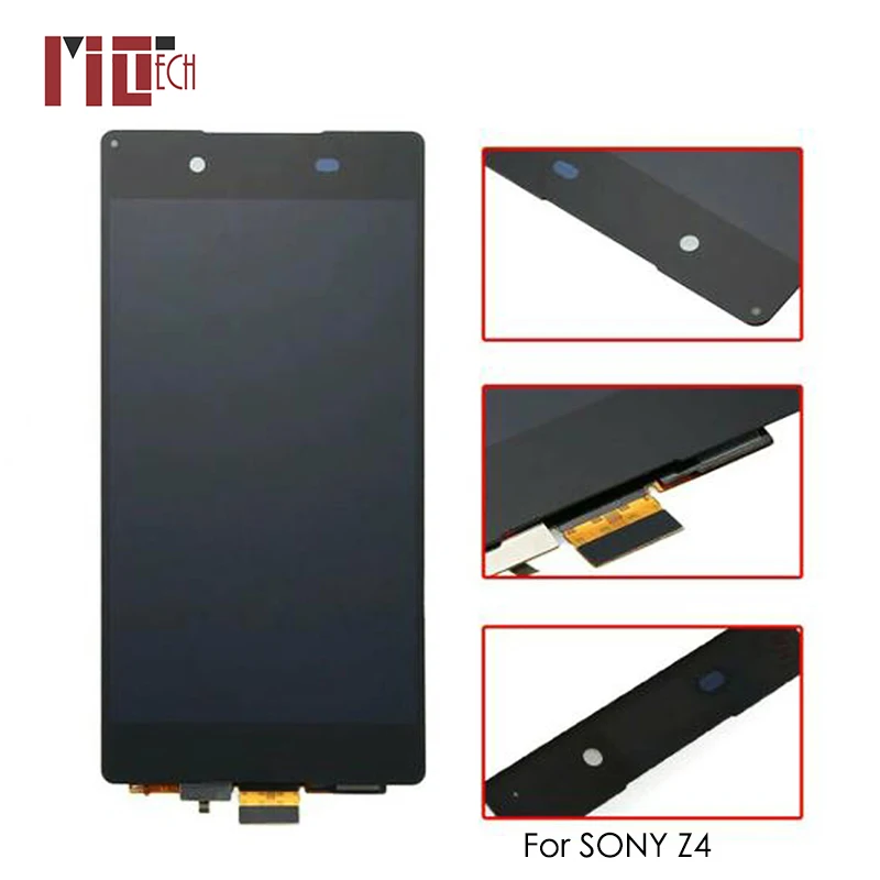 

LCD Display For Sony Xperia Z4 E6533 E6553 Touch Screen Digitizer Assembly Replacement Black No/with Frame 5.2" 100% Tested