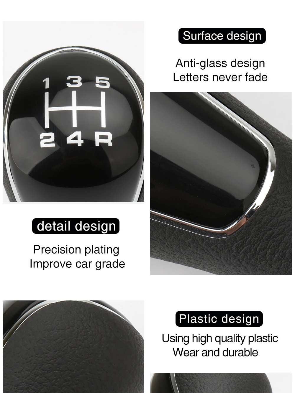 5 Speed Manual Gearbox Grips Gear Shift Knob Shift Lever For Kia Cerato For Sportage Null Optima