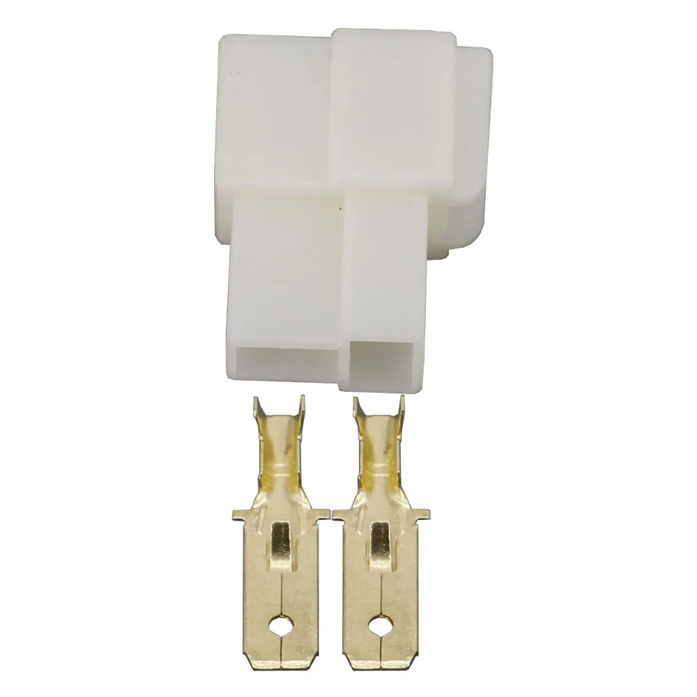 Electrical Connectors 6.3mm 2Pin DJ7021-6.3-11/21 Automotive Electrical Connector Cable Terminal Plug Kits Motorcycle For Ebike Car Terminal