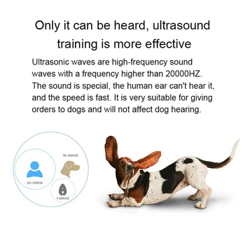 

Ultrasonic Pet Trainer For Dog Barking Control Manual By Battery Anti-barking Stop Bark Deterrents Dogs Pet Training Device 1S