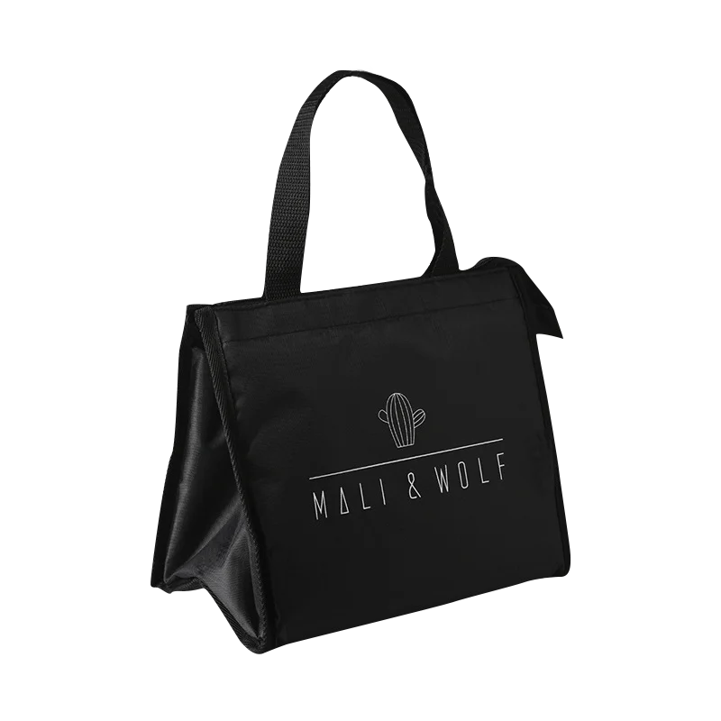 BUBM Tote Термосумка для пищи, изоляционная сумка Bento, ланч органайзер для женщин и мужчин, для пикника или путешествий - Цвет: S-cactus style