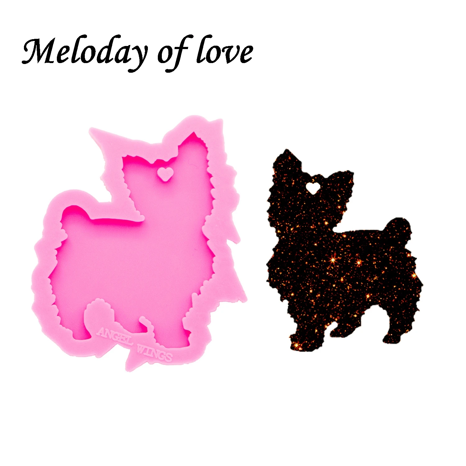 Блестящая Глянцевая силиконовая форма в виде козы животного сделай сам модель