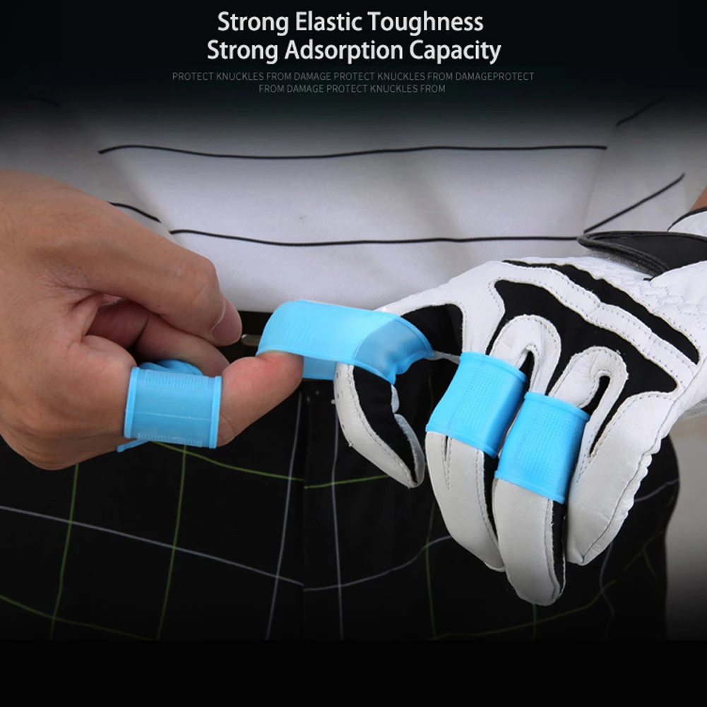 Silicone Sleeves Elasticity Non-Skid Finger Protective Case Prevent Frictional Injuries Golf Sports Accessories | Спорт и