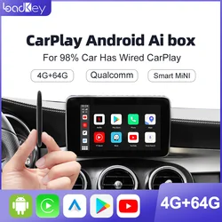 Carlinkit – boîtier CarPlay Ai, 4G LTE, Youtube, Netflix, sans fil, pour Passat, Volkswagen, Audi, Ford, Audi, Toyota, Apple CarPlay, Android Auto 