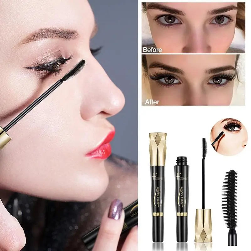 Black Volumizing Curly Silk Grafting Mascara Lasting Charming Eye Makeup