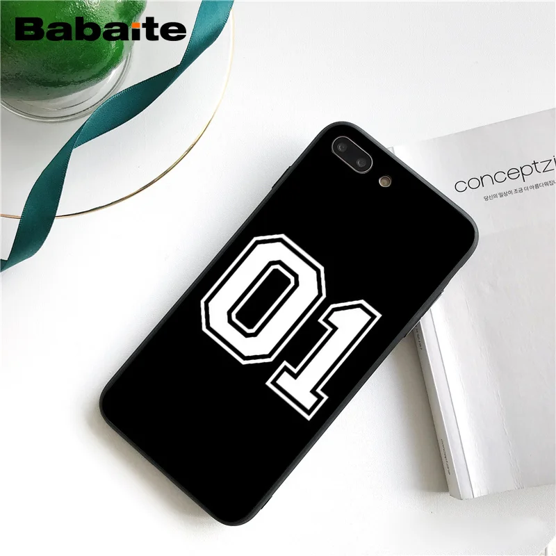As show Babaite футбол счастливое число и письмо чехол для телефона для iphone 11 Pro 11Pro Max X XS MAX 6 6s 7 7plus 8 8Plus 5 5S SE XR - Цвет: As show