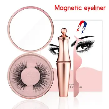 

Suit 4ml Eye Makeup Eyeliner Liquid Natural Eyeliner Long Lasting Fashion Women Magnetic