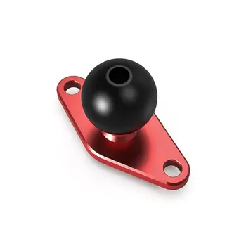 

Aluminum Motorcycle Fixing Stand Plate Rubber Ball Head for Phone GPS J6PB