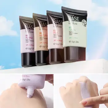 

Soft Face primer Makeup Base Concealer Pores Good Invisible gloss Opaque Moisturizing To Dark Circles Fine Bags Dark Circles
