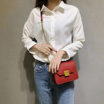 

2020 New Style Fashion Shoulder Bag WOMEN'S Handbag Chain Square Sling Bag