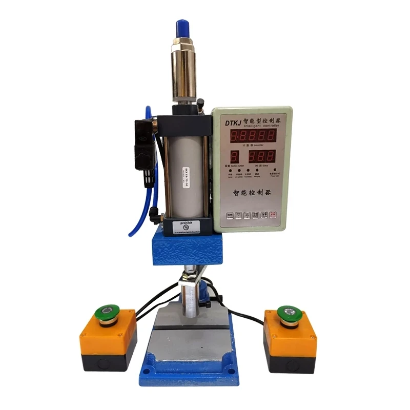 

Pneumatic Punching Machine 200kg Single Column 63 Type Bench Press Small Gas Spleen High Precision Riveting Machine