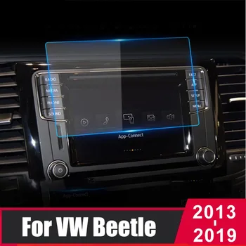 

for Volkswagen VW Beetle 2012~2019 Tempered Glass Car Navigation Screen Protector LCD Touch Display Screen film Anti Scratch