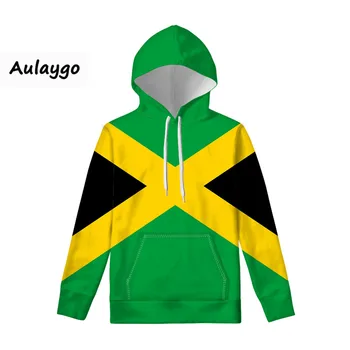 

2020 New Spring Autumn Fashion Hoodies Men Hooded Sweatshirts Hip Hop Hoodie Streetwear For Couple Jamaican Flag Print Sudadera