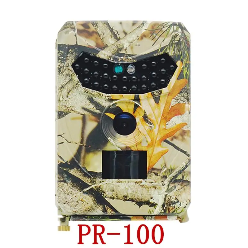 PR-200/PR-100 охотничья Камера 0,8 s время триггера 120 градусов PIR датчик Широкий угол инфракрасного ночного видения HD камера скаутинг камера