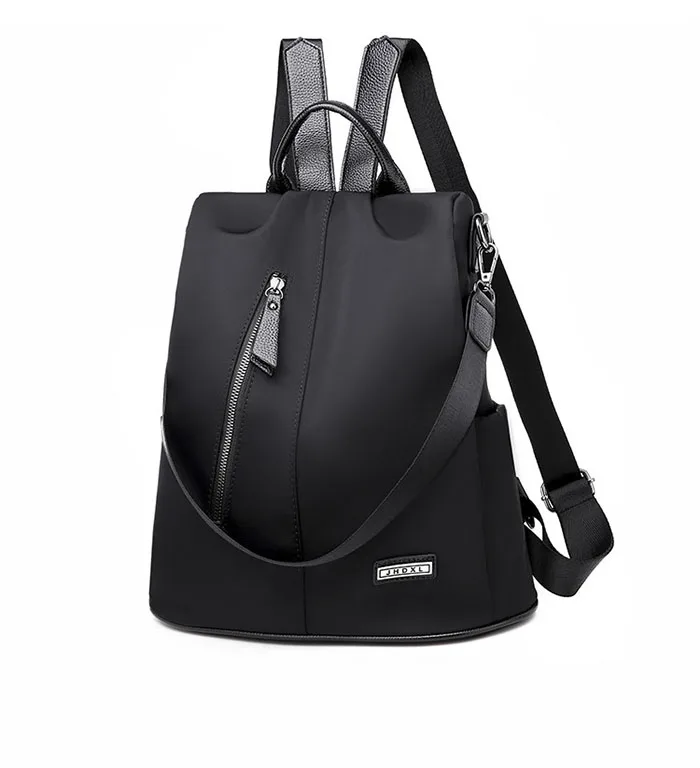 

Women Anti-theft Backpack Waterproof Fabric Large Female Shoulder Bag Large Capacity Simple Style Casual Mochila Trave