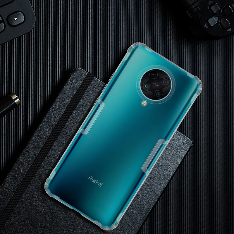 Ударопрочный чехол NILLKIN Nature из ТПУ Для Xiaomi POCO F2 PRO прозрачный силиконовый мягкий
