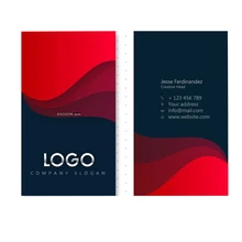 100PCS cheap customized full-color double-sided printing business card 300GMG paper