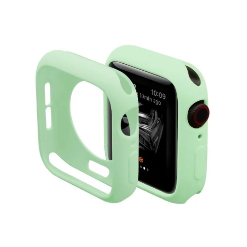 Чехол для часов для Apple watch чехол 4 5 44 мм 40 мм, 42 мм, 38 мм, версия наручных часов iWatch, 5/4/3/2/1 Бампер протектор устойчивый к царапинам ударопрочный чехол - Цвет: green