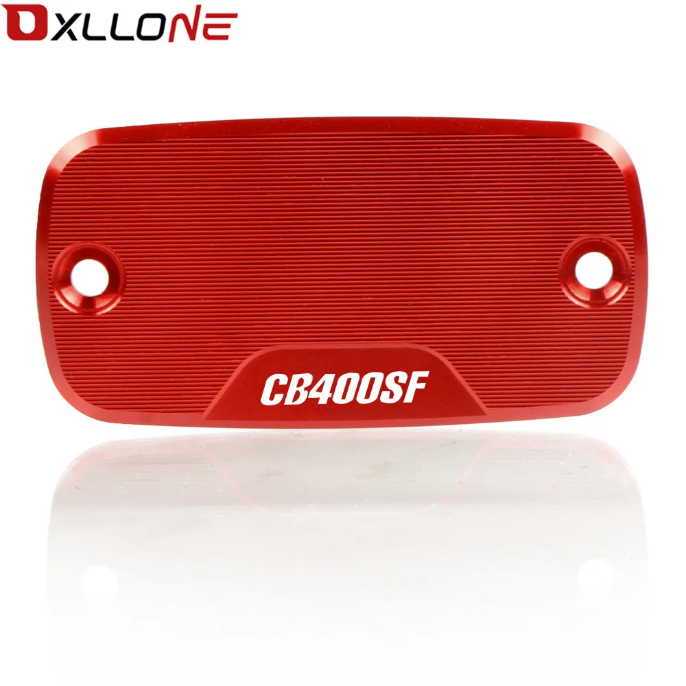 

Motorcycle CNC Aluminum 1 Pair Power Part Front Brake Reservoir Aluminum Cover Motorcycle part For Honda CB 400 SF 1993-2014