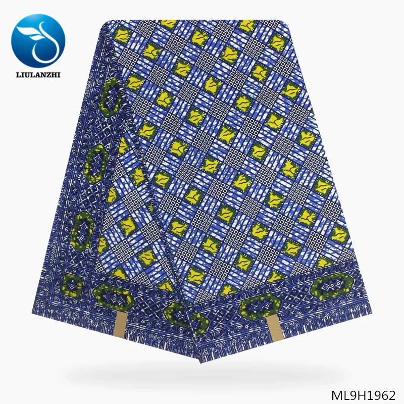LIULANZHI африканская восковая ткань s хлопок Анкара восковая ткань для женщин Новое поступление принты восковая ткань s 6 ярдов ML9H1950-ML9H1969