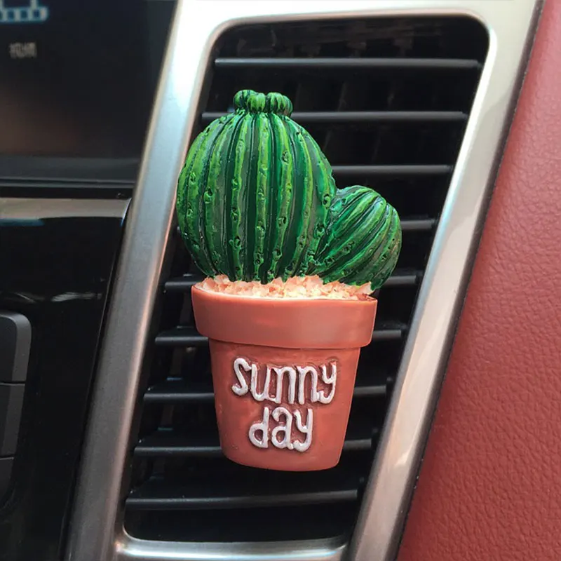 Дезодоранты орнамент духи грузовик для EBay двигатели - Color Name: cactus