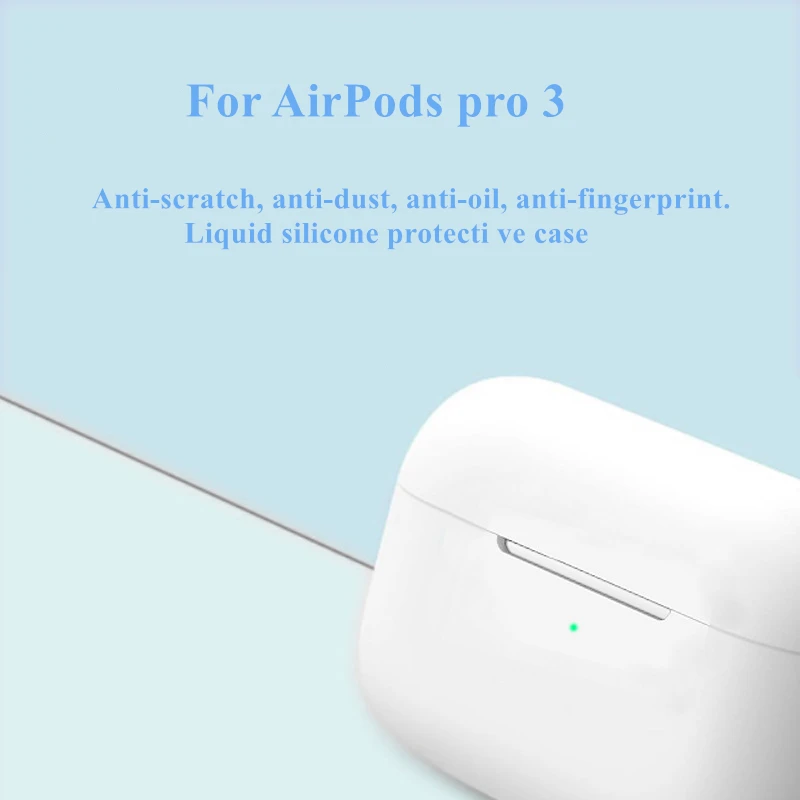 Для Airpods Pro 3 чехол силиконовый чехол беспроводной Bluetooth чехол для airpod 3 Чехол Для Air Pods Pro Аксессуары для наушников
