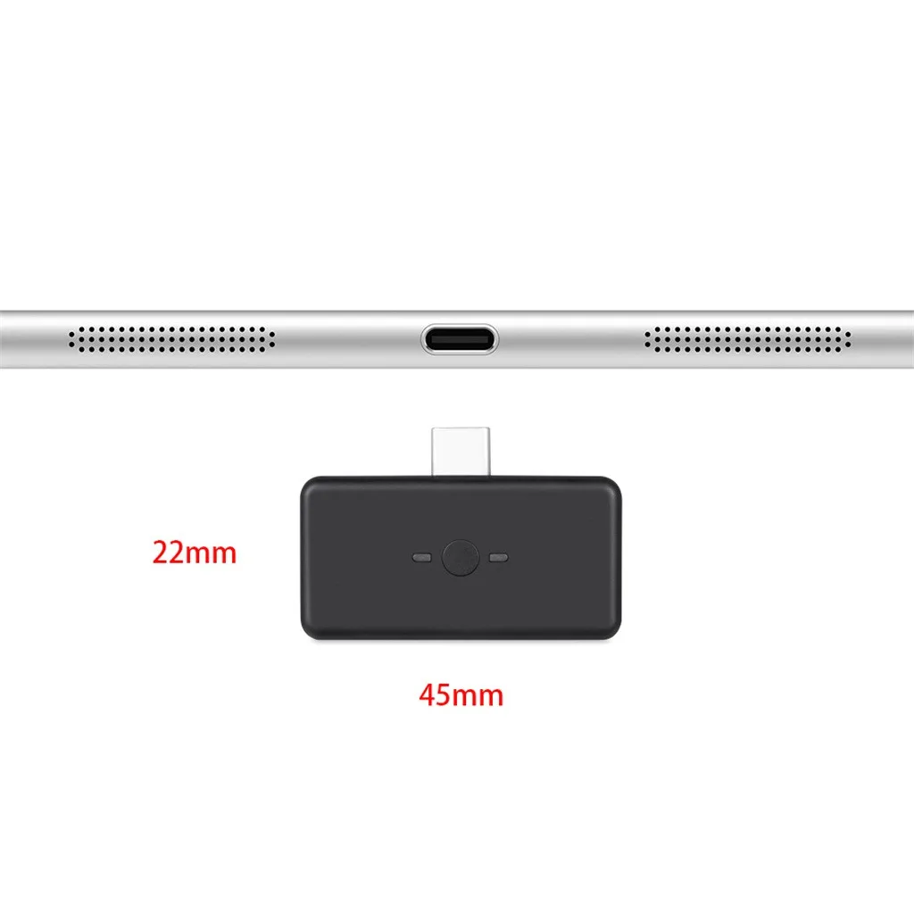 VOBERRY совместимый и эффективный Bluetooth 5,0 USB C Тип C аудио передатчик адаптер для NS Switch/LIite для PS4 разъем реле