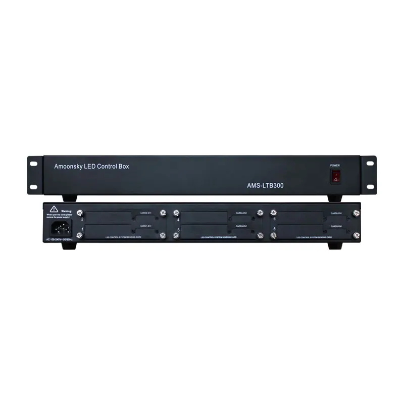 LTB300 Крытый p3.9 светодиодный шкаф полноцветный светодиодный внешний отправка коробка поддержка нескольких отправка карт для ts802d msd300 s2 t901 - Цвет: LTB300
