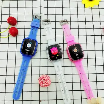 

DF44 Kid Children Intelligent Watch Band With Touch Screen Camera LBS SOS SIM IP67 USB charing child baby gift Smart Bracelet Ru