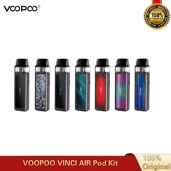 

Original VOOPOO VINCI AIR Pod Kit 4ml Pod 900mAh Battery RBA Coil & Built-in ENE.AI chip MTL Ecig Vaporizer VS Vinci/Vinci X Mod