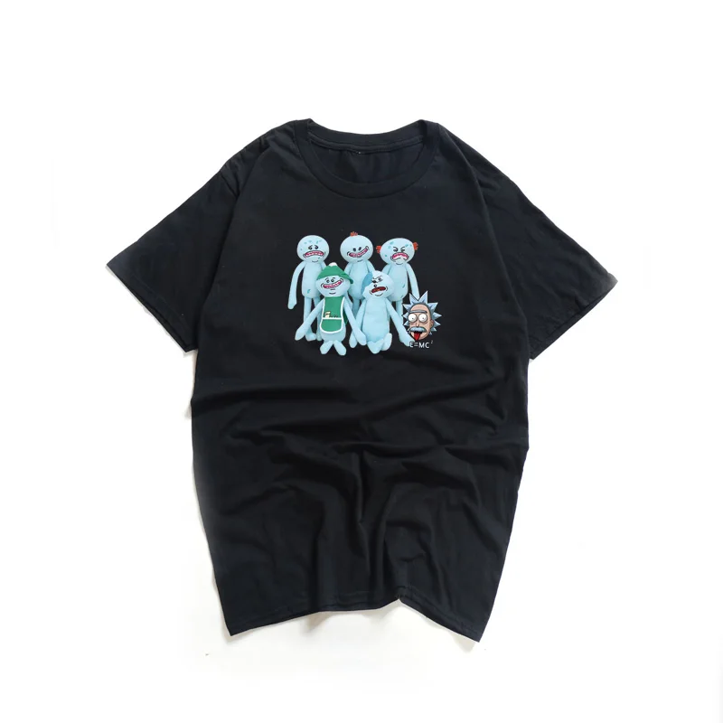 

Ricky And Morty Men's T-Shirt Rick Y Morty Funny T-Shirt Clothing Camisetas Hombre Short Sleeve T-Shirt Top
