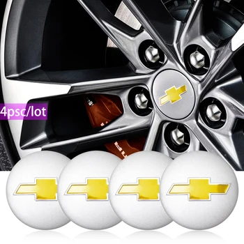 

4pcs 56mm Car Wheel Center Hub Caps Cover Sticker For Chevrolet Cruze Silverado Cavalier Equinox Chevelle Auto Decal