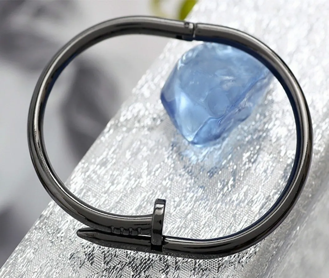 Красота Новая серия посеребренный браслет для ногтей - Окраска металла: a