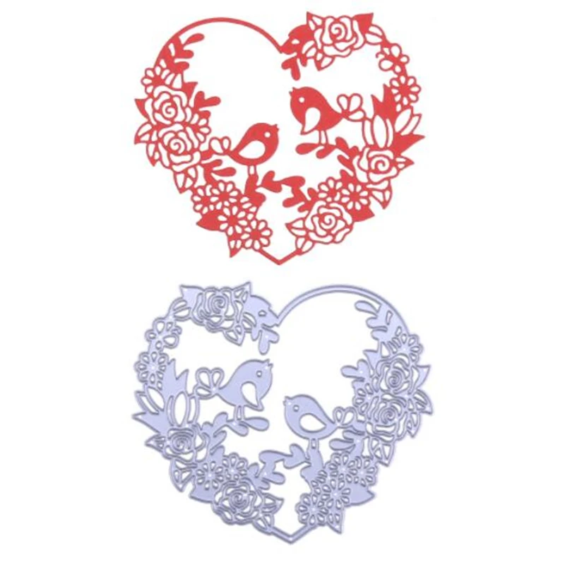 YINISE металлические режущие штампы для трафареты скрапбукинга птицы DIY бумажные