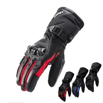 

motorcycle Touch Screen gloves Waterproof windproof Winter warm Guantes Moto Luvas for Hyosung Triumph Benenlli Indian Aprilia