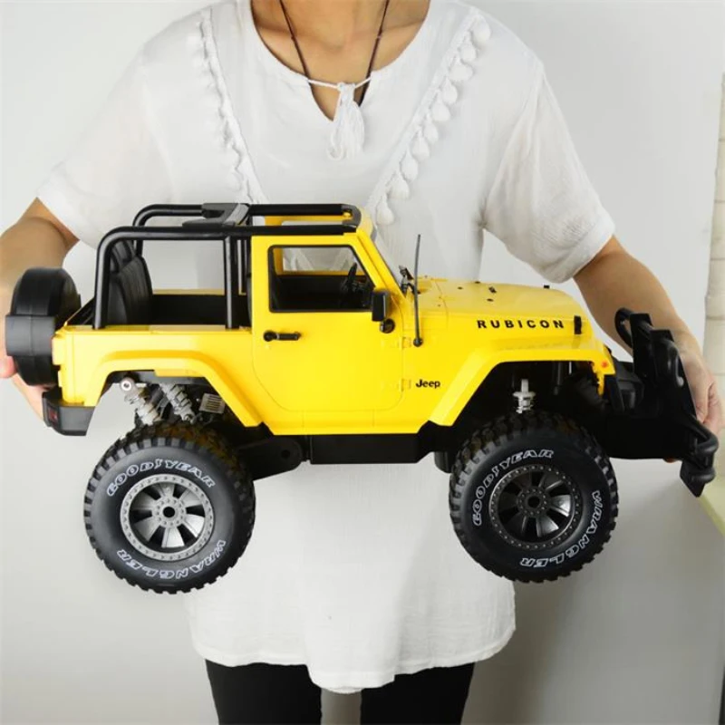 Высокое качество 56 см супер большой Wrangler пульт дистанционного управления автомобиль 1:8 Багги RC Дрифт автомобиль с светильник и звуковая дверь может открыть RC автомобиль игрушки