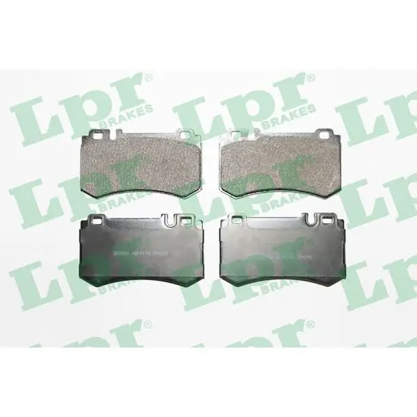 Колодки тормозные MERCEDES W211/209/220/215 AMG 55/63/65 задние