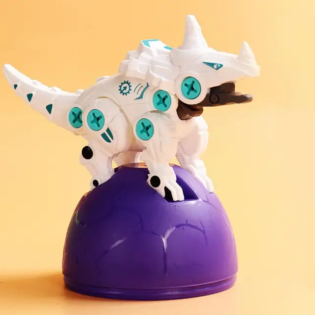 Hot Sale Simulation Dinosaur Egg Disassembly Assembly Model Building Blocks  Toy Gift  Kids Educational Models Toy For Kids Gift 2
