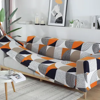 

Elastic Sofa Cover Set Universal Sofa Covers for Living Room Pets Armchair Corner Couch Cover Stretch Slipcovers Chaise Longue