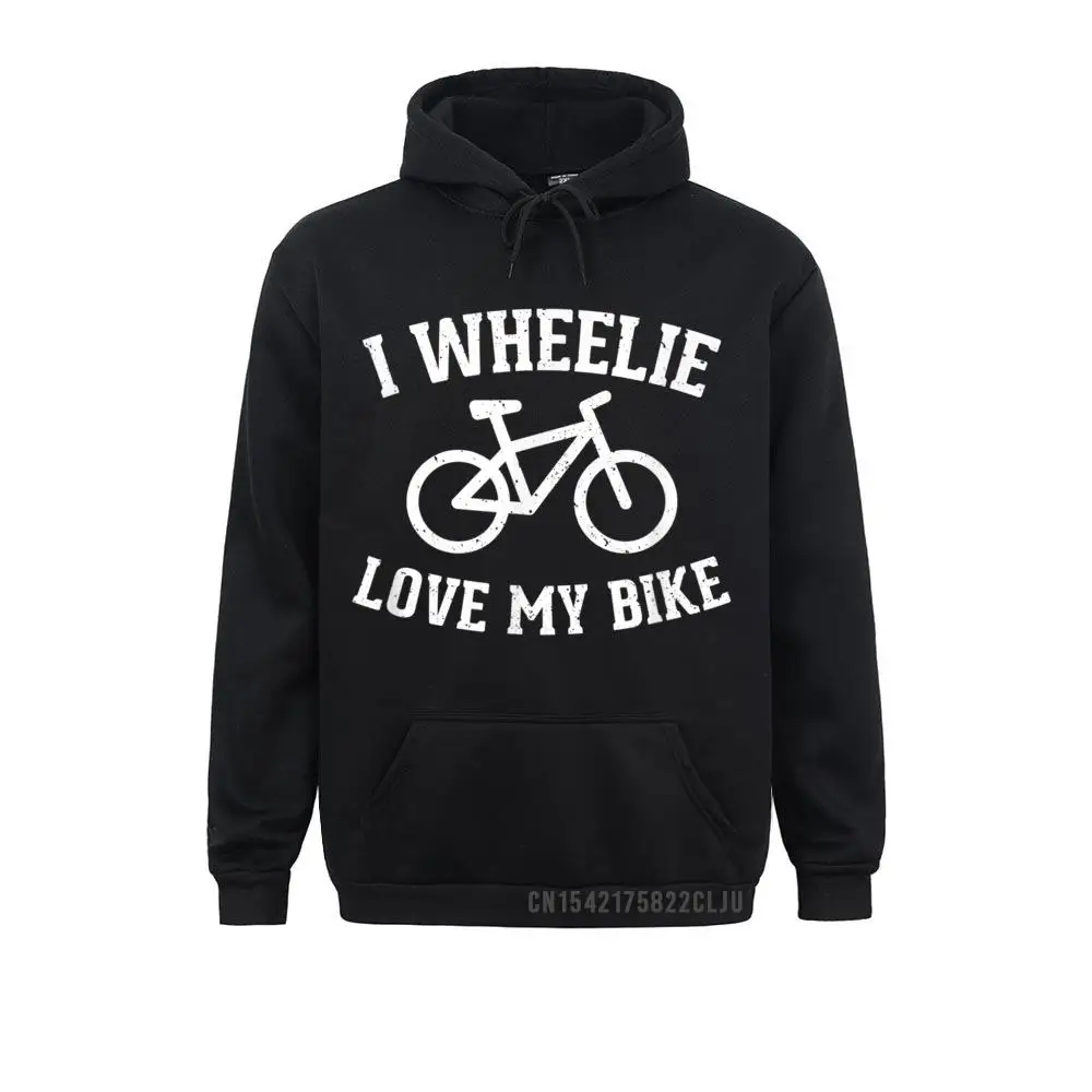 New Arrival Men Sweatshirts Long Sleeve Hoodies Clothes Bicycle Road Biking T Shirt Funny I WHEELIE Love my bike T-Shirt__97A373 Bicycle Road Biking T Shirt Funny I WHEELIE Love my bike T-Shirt__97A373black