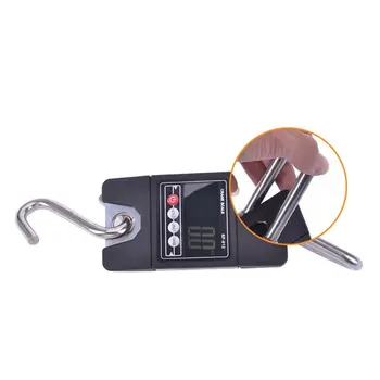 

Digital Hanging Scale 300 KG / 660 LBS Industrial Crane Scale SF-912 Black for Home Farm Factory Hunting