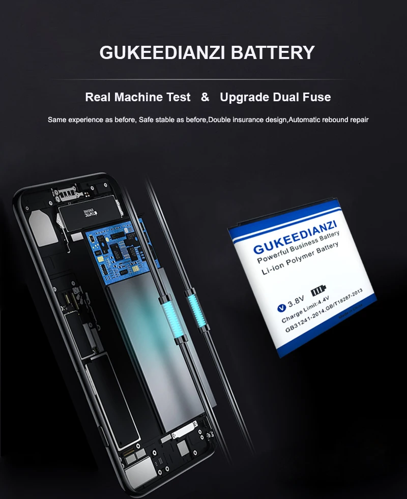 GUKEEDIANZI аккумулятор для телефона емкостью 3500 мАч EB425161LU для samsung Galaxy S3 Mini S3Mini GT-i8190 i8190 ACE II 2 i8160 сменная батарея